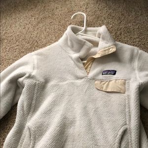 White Patagonia jacket